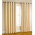 Geo Nature Beige Polyster Eyelet Window Curtains Set Of 2 Size 4X5 (G2CR5F-48)