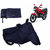 Bull Rider  Bike Body Cover For HERO GLAMOUR - Blue