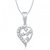 Meenaz Heart Pendant for Girls Women With Chain Valentine Gifts PS153