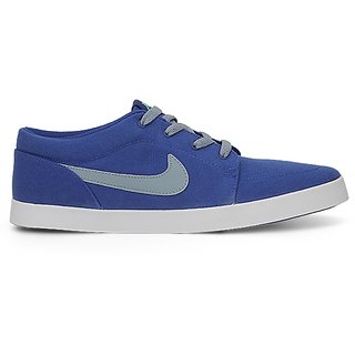 nike canvas shoes blue