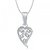 Meenaz Heart Pendant for Girls Women With Chain Valentine Gifts PS174