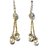 ENZY Latest Pearl  Diamond Earrings