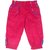 Young Birds Crimson Red 3/4 Capri Pants For Girls