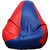 Fat Finger Fabric Xl Bean Bag Cover - (Red  Blue, 22 Inch X 38 Inch)