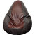 Fat Finger Fabric Xl Bean Bag Cover - (Tan Brown  Chestnut, 22 Inch X 38 Inch)
