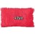 soft rectangular red pillow for children