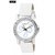 DCH WT 1228 White Analog Watch For Girls With 12 Months Warranty(WT 1228)