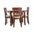 Nesta Flinth Solid Wood Dining Table Set