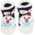 Wonderkids Snowman Baby Socks Booties 0-6 Months