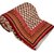 S.B.Enterprises Jaipuri Traditional Ethnic Double Cotton Golden Printed Bed Quil