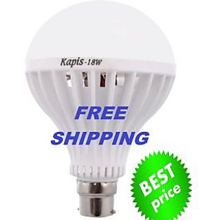 Buy 18 W White Led Bulb (Set Of 2) Online @ ₹289 from ShopClues