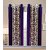 Geonature Purple Kolavery Polyster Door Curtains Set Of 4 Size 4x7 (G4CR7F-90)