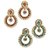 YouBella Combo of Two Designer Traditional Earrings