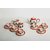 Caffeine Ceramic Handmade Christmas Tree Tea Kettle Set (15pc)