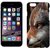 Apple iPhone 6Plus Design Back Cover Case -  Art Wolf Graphics Wool