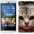 HTC Desire 826 Design Back Cover Case - Utiful Cat Cat Muzzle Fluffy