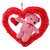 DealBindaas Romy Teddy Valentine Soft Toy Pink