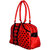 fashion point Red PU Tote Bag