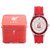 Liverpool FC Crest Red and White Mens Analog Wrist Watch