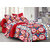 Story@Home 120 - 159 100% Cotton Maroon 1 Double Bedsheet With 2 Pillow Cover-Mp1216