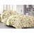 Story@Home 120 - 159 100% Cotton Cream 1 Double Bedsheet With 2 Pillow Cover-Mp1219