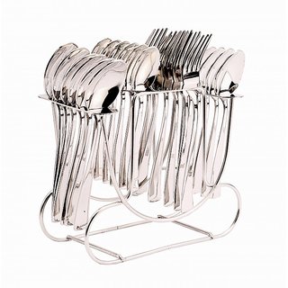 Shapes Artic 24 Pcs. Cutlery Set With R.stand (BS)