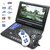 7.8 Inches 3D Portable DVD Player With USB and SD Card