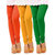 Pack of 3 Leggings - Orange, Yellow n Green