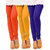 Pack of 3 Leggings - Orange, Yellow n Blue