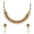 Gold Plated Multicolor Alloy Necklace Set For Women