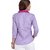 The Office Walk Print Shirt With Contrast Placket Pink Top