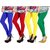 Aashish Fabrics Multicolor Viscose Plain Leggings For Women (Pack Of 4)