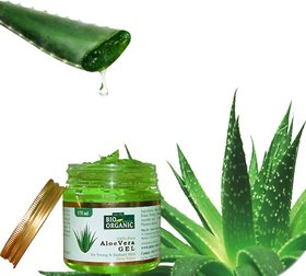 Indus Valley Bio Organic Pure And Natural Aloe Vera Gel 175 ML