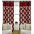 shiv shankar handloom set of 2 Long Door Curtains (9x4 FEET)