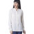 The Office Walk Ruffled Sleeve Cream Shirt
