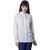 The Office Walk Ruffled Sleeve Cream Shirt