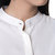 The Office Walk Ruffled Sleeve Cream Shirt