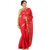 Silk Trendz Womens Silk Cotton Red saree