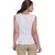 The Office Walk Soft Cotton White Top With Lace
