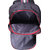 F Gear Castle 24 Liters Rugged Base Grey Red Backpack 