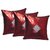 zikrak exim diomond shining MARUN 3 pc set 12 x 12 inches