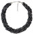 The Office Walk Plaited Black Necklace