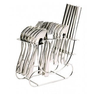 Shapes Artic 24 Pcs. Cutlery Set With R.stand (Dk)