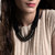 The Office Walk Metal and Beads Plaited Necklace