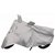 Favourite Bikerz Silver Polyester Body Cover For Hero HF Dawn