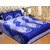 EXHOME Beautiful Printed Double Bed Sheet With 2 Pillow Covers.NE940