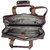Gens leather laptop bag. broun colour.