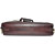 Gens leather laptop bag. broun colour.