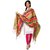 Kataan Bazaar Multi Color Resham With Zari Work Banarasi Dupatta