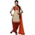 Designer Chic Womens Patiala Style Unstiched Salwar Kameez Dress Material (Unstitched)